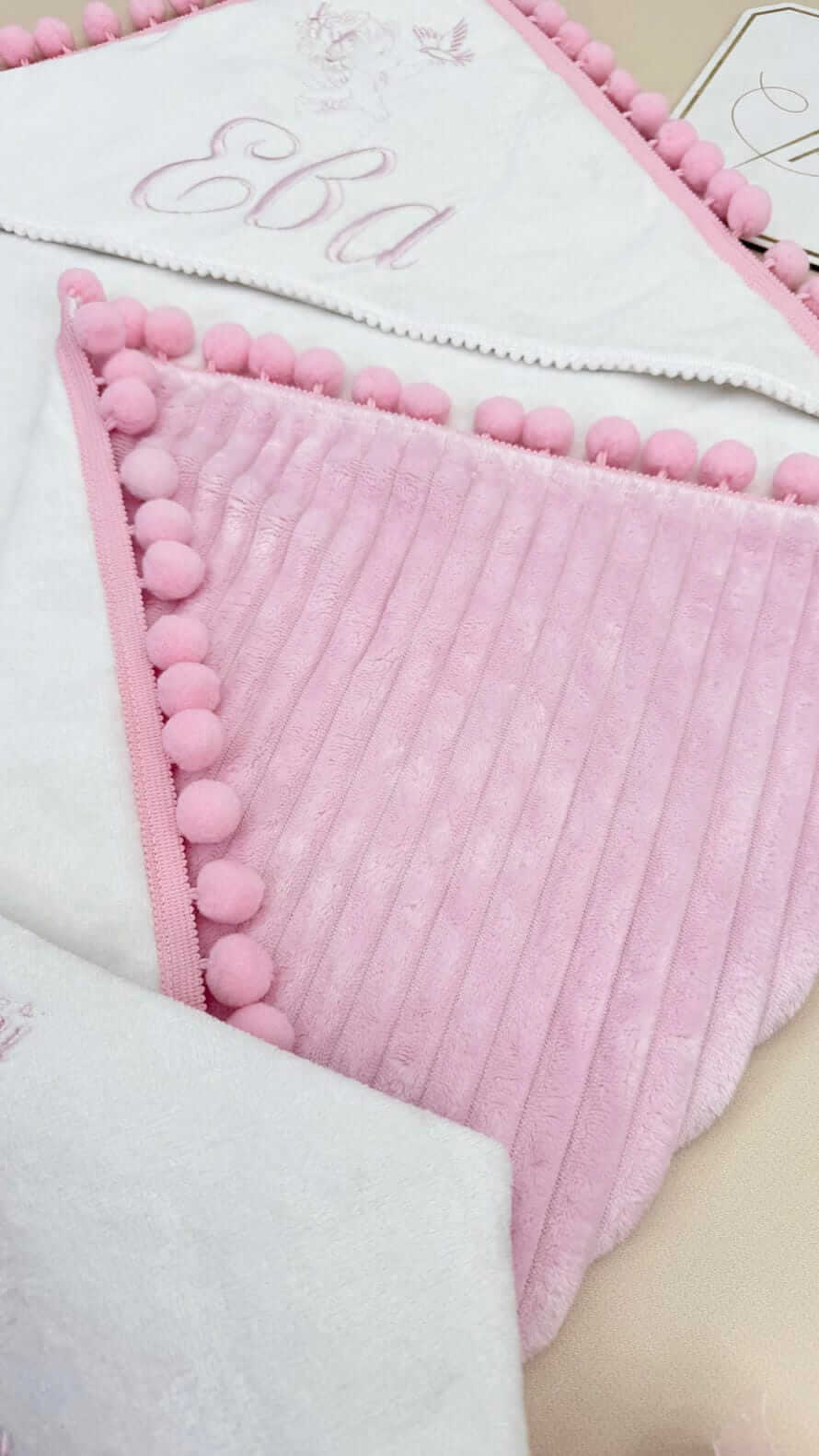 Іменна крижма для хрещення “Зефірка”, утеплена