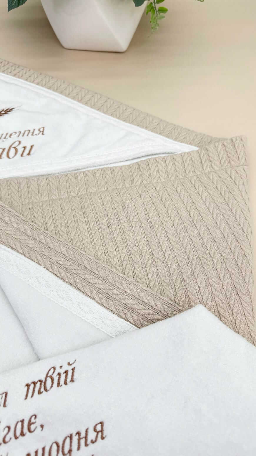 Ексклюзивна Крижма “Ангел-Охоронець” для Таїнства Хрещення