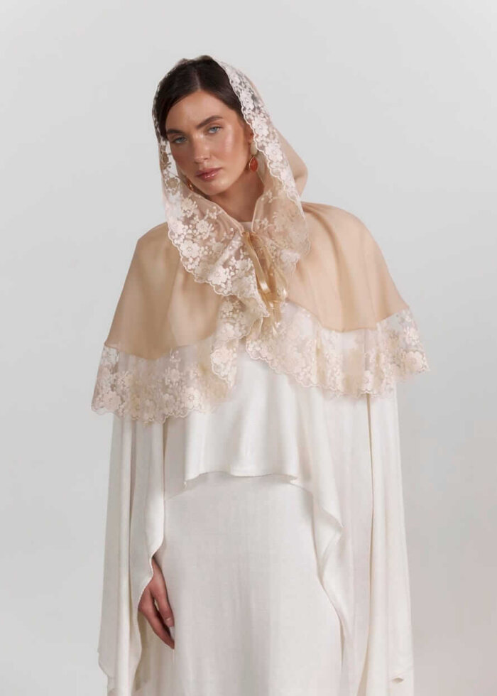 Накидка,палантин для мами/хрещеної