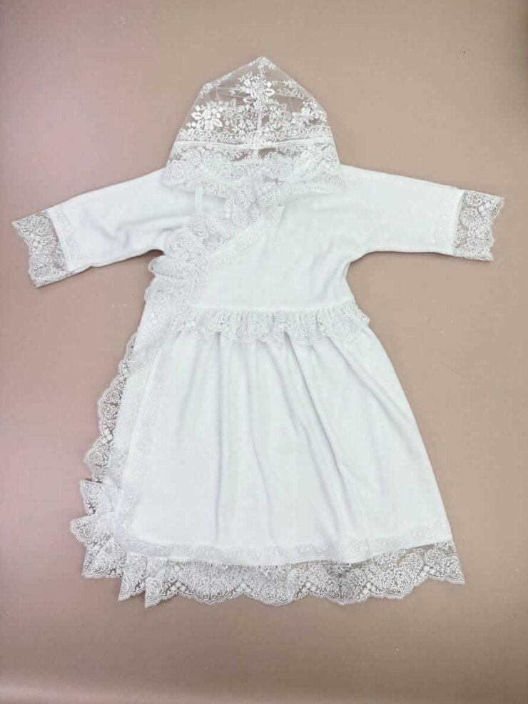 Хрестильна сорочка для дівчинки