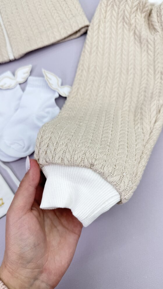 Набор для крещения детский костюм “Косичка”