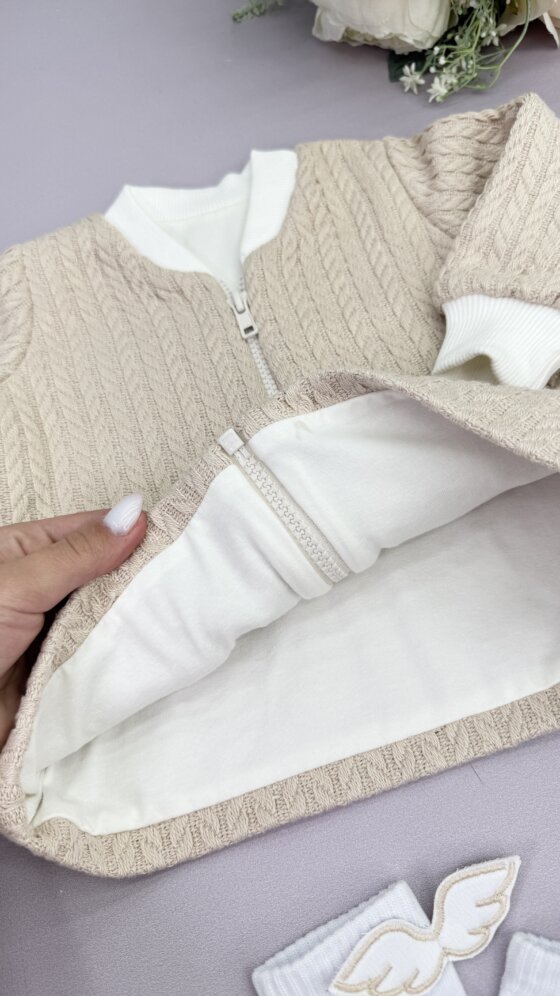 Набор для крещения детский костюм “Косичка”