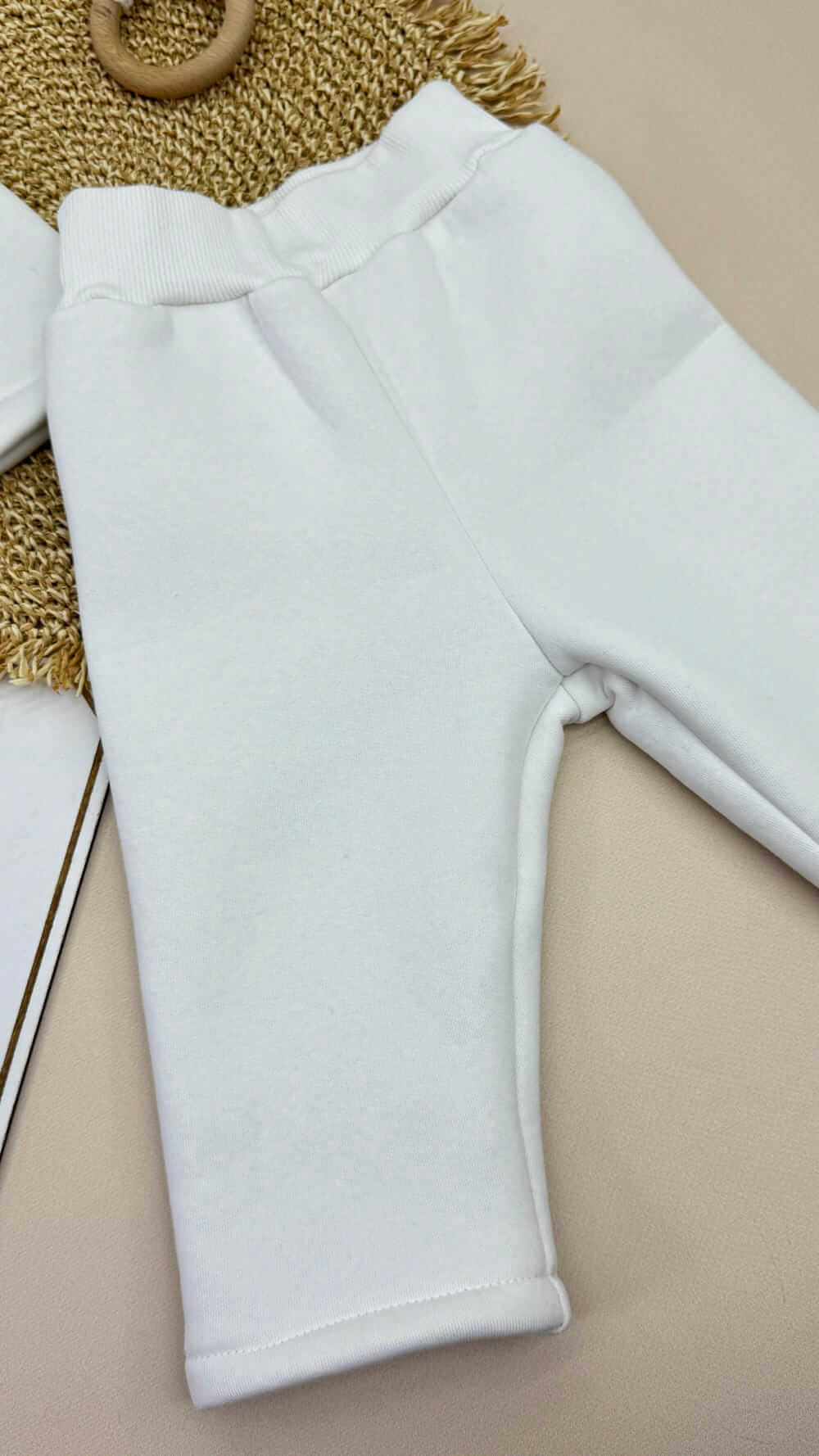 Костюм для хлопчика на хрещення, молочного кольору, преміум якість