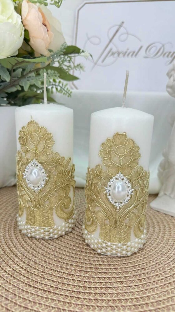 Набір свічок для хрещених батьків