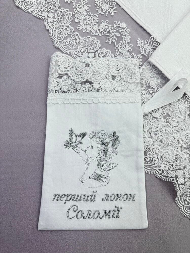 Набір для хрещення дівчинки “Кришталева Казка”, одяг та аксесуари для хрестин