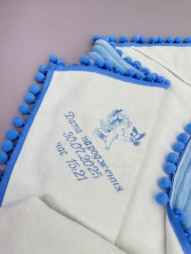 Крижма-плед утеплена для хрещення