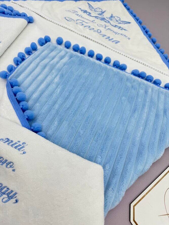 Крижма-плед утеплена для хрещення