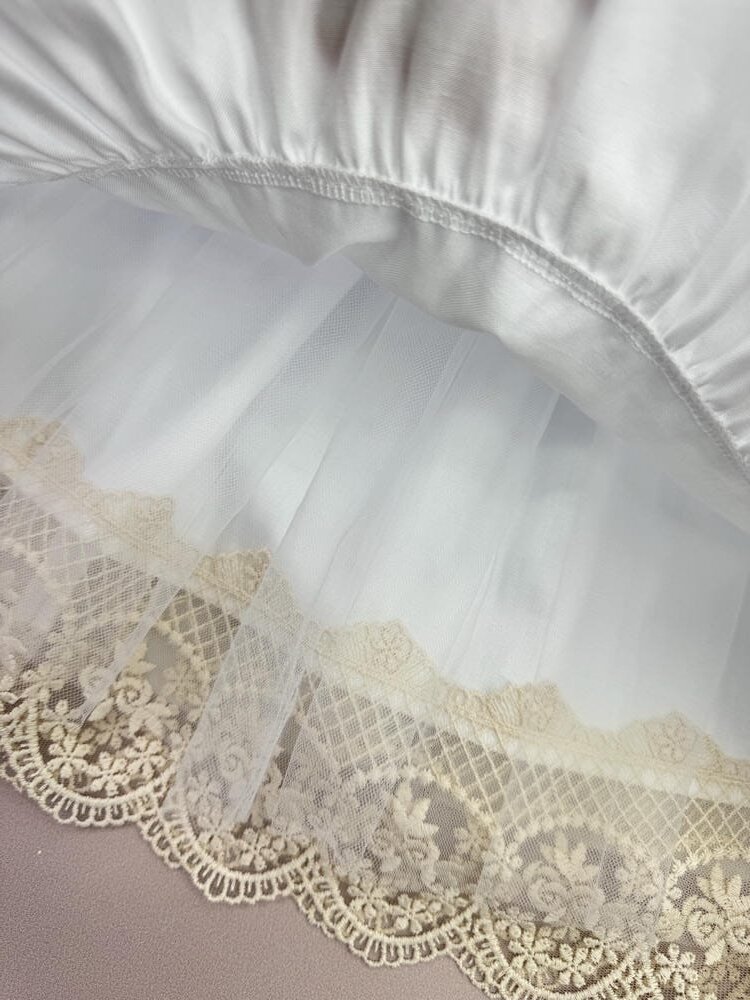 Набор крестильной одежды для девочки «Сатиновая Мечта»