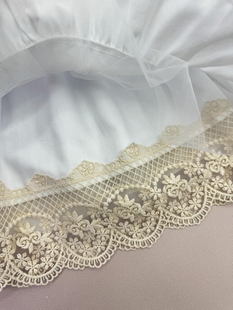 Набор крестильной одежды для девочки «Сатиновая Мечта»