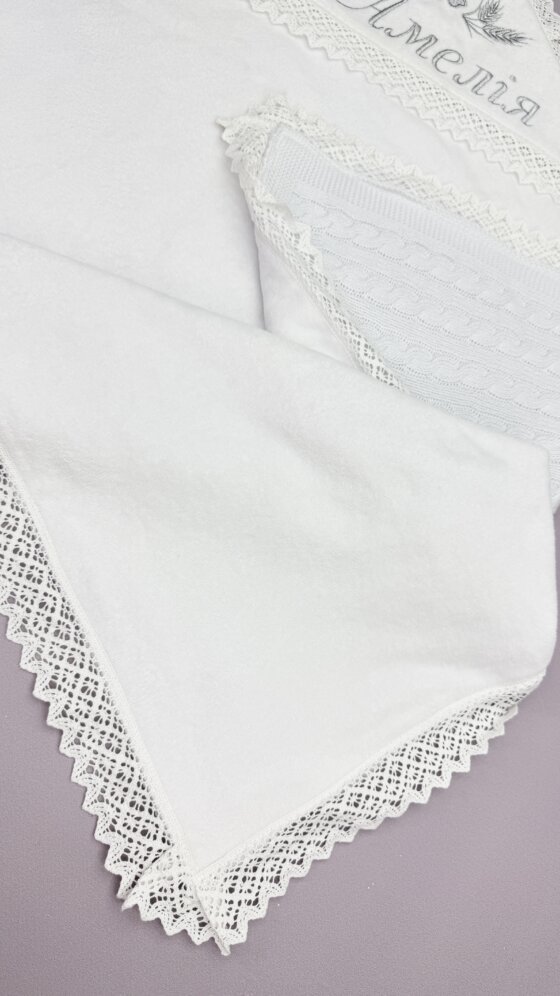 Крыжма-Плед “Зимняя Нежность”