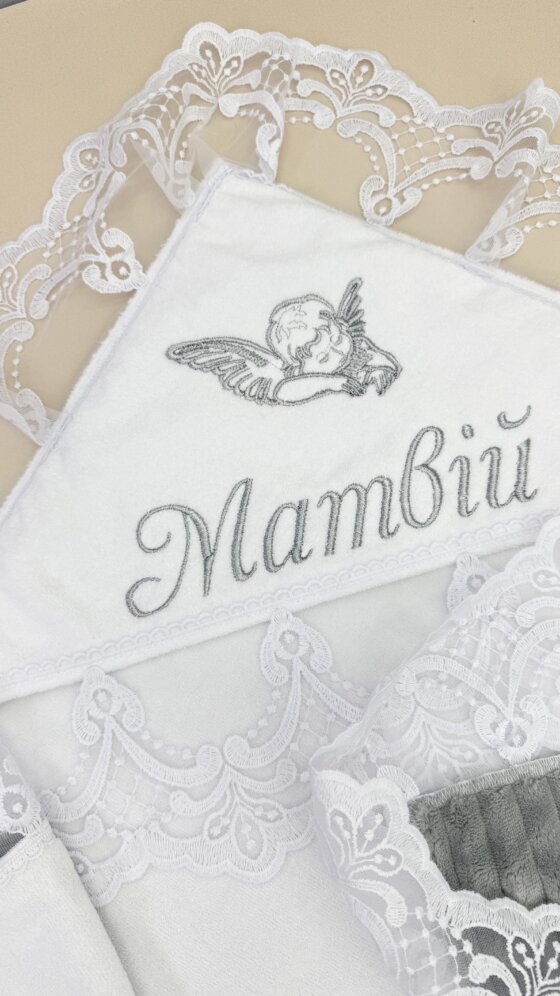 Набір для хрещення “Графітова Метрика”