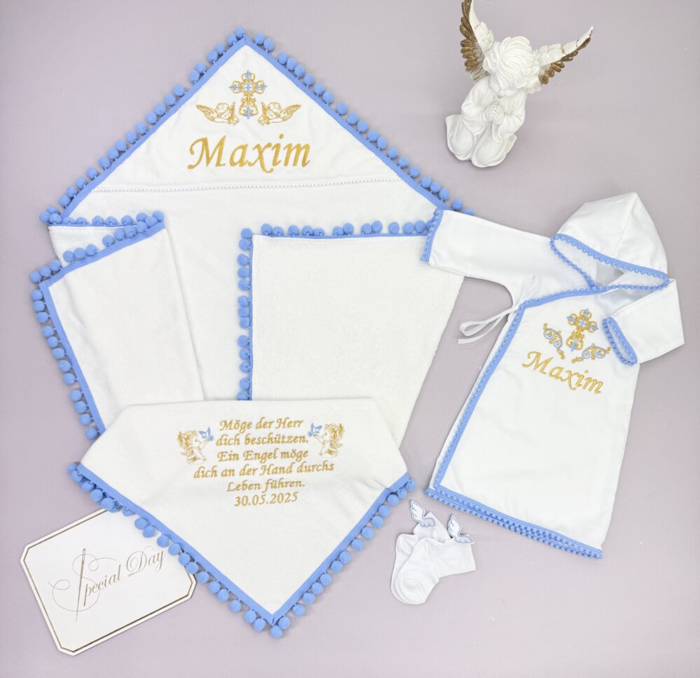 Хрестильний набір “Блакитний Обладунок”