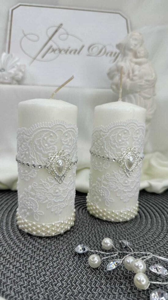 Набір свічок для хрещення