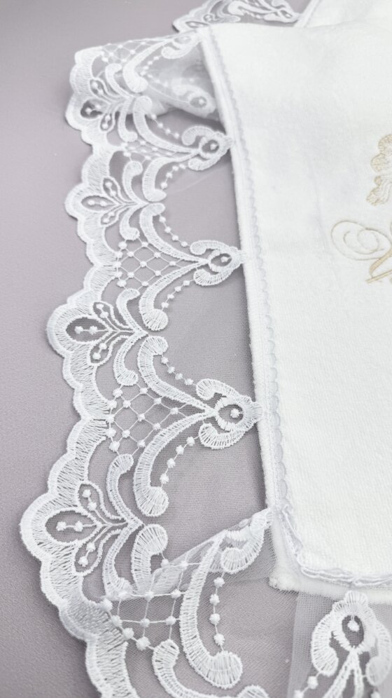 Набір на хрещення “Кремовий Колосок”