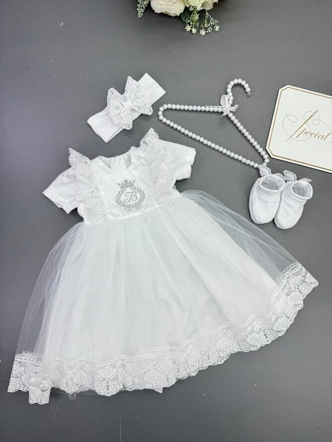 Комплект для Хрещення 'Срібний Ангел'