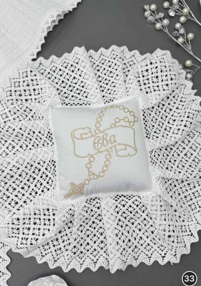 Подушечка для хрестика "Кремова Розкіш"