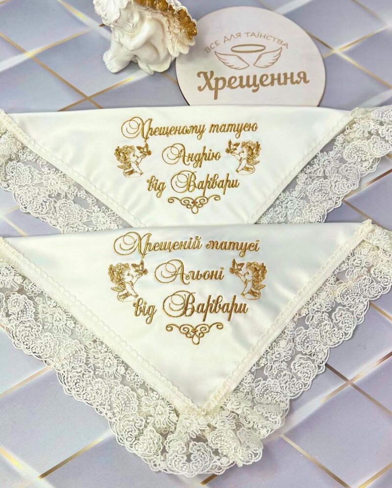 Серветки під свічки "Золотий Айворі"