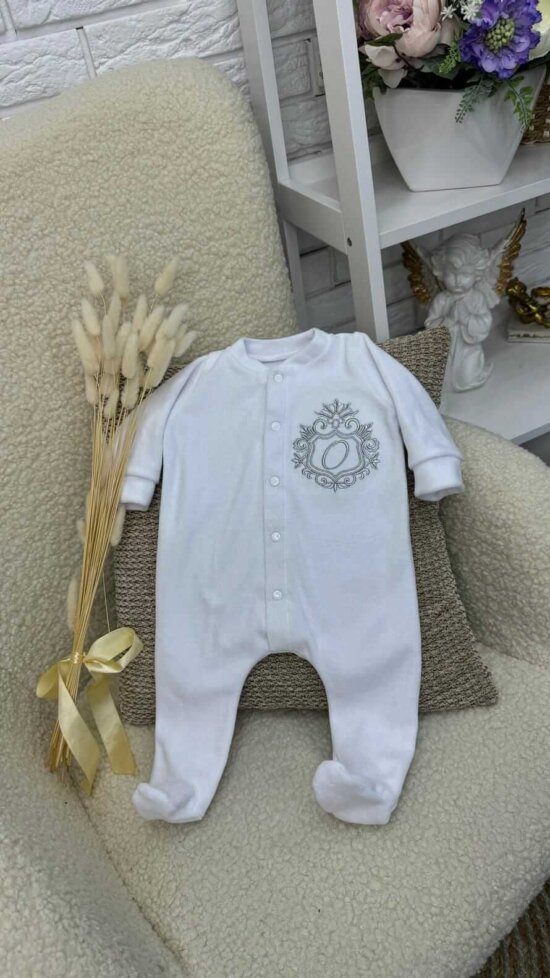 Набір для хрещення,Чоловічок для хрещення “Срібні Крила”