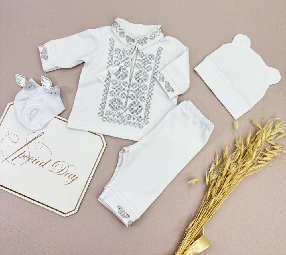 Набор для Крещения "Серебряный Горизонт"