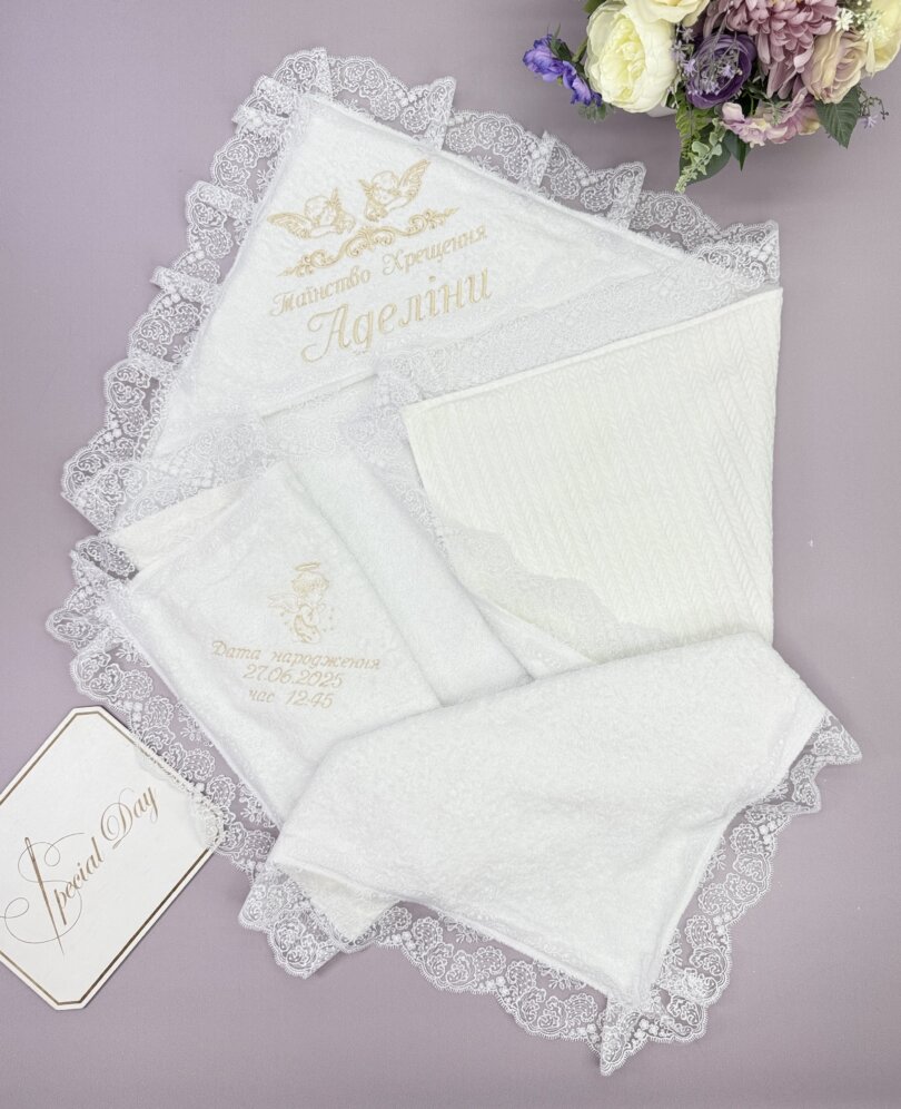 Крыжма-Плед "Зимний Ангел"