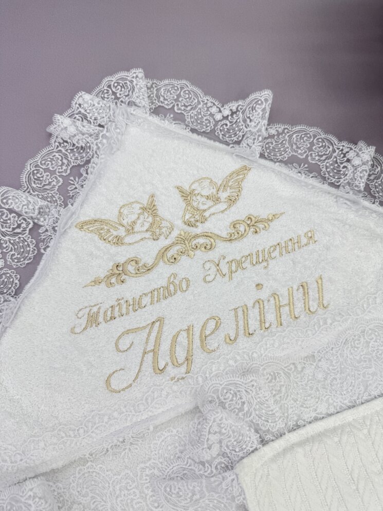 Крыжма-Плед “Зимний Ангел”