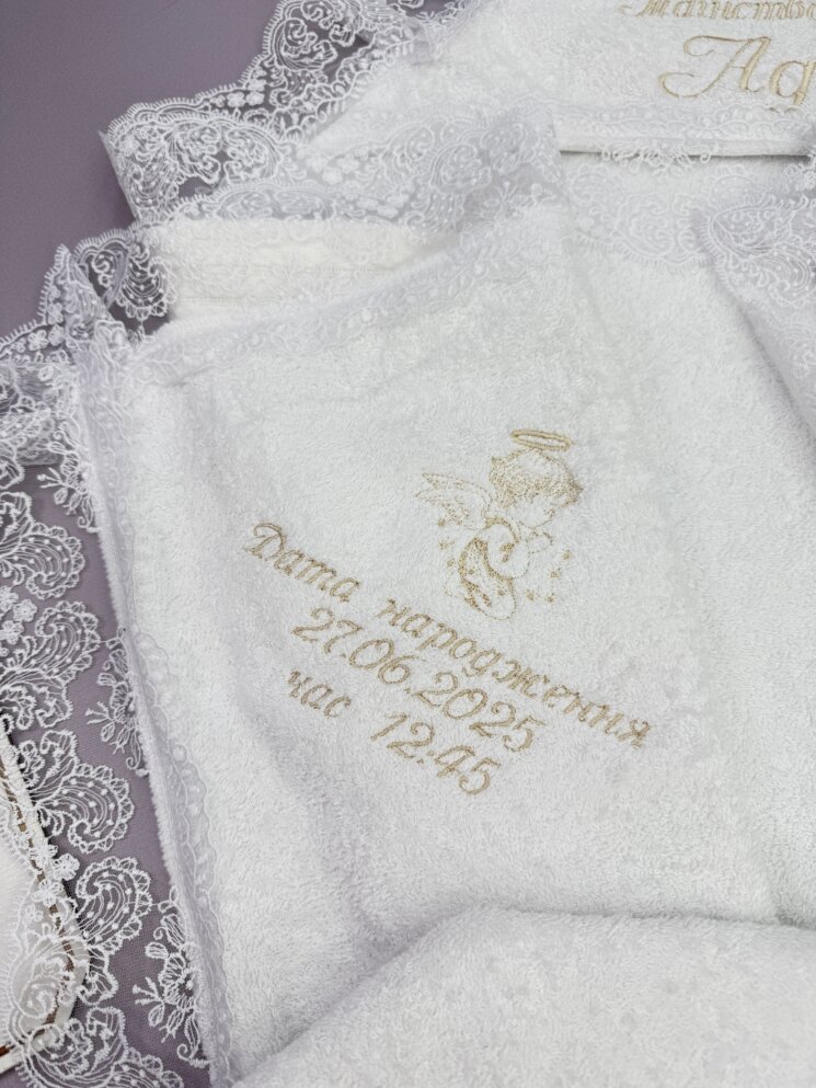 Крыжма-Плед “Зимний Ангел”