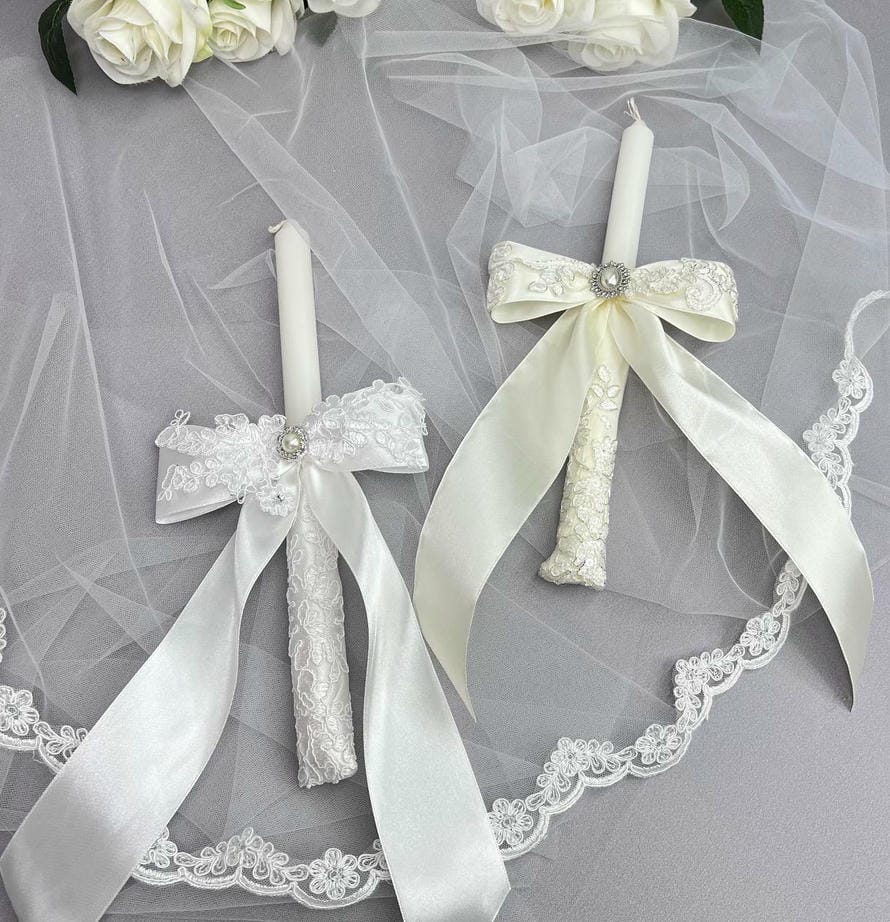 Свечи крестильные “Дуэт Нежности”