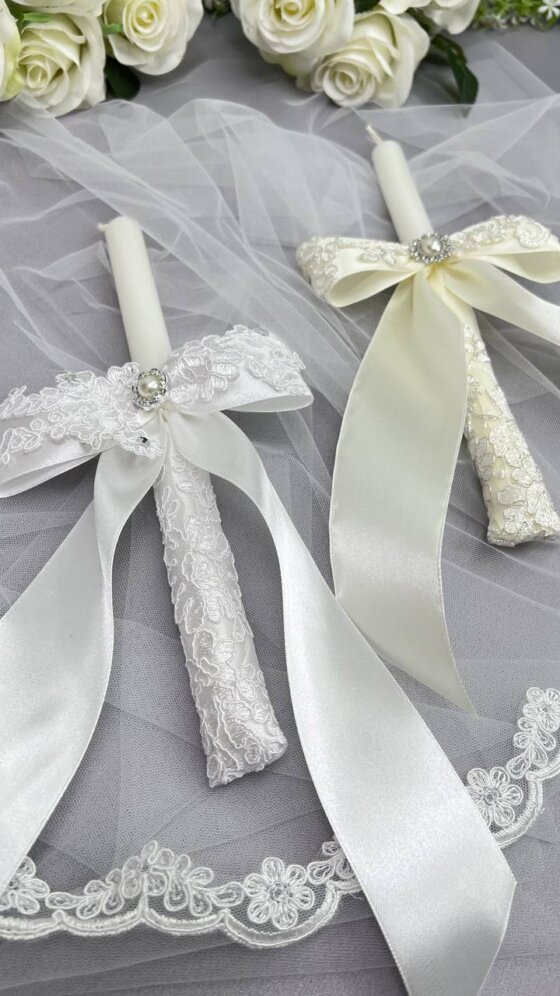 Свечи крестильные “Дуэт Нежности”