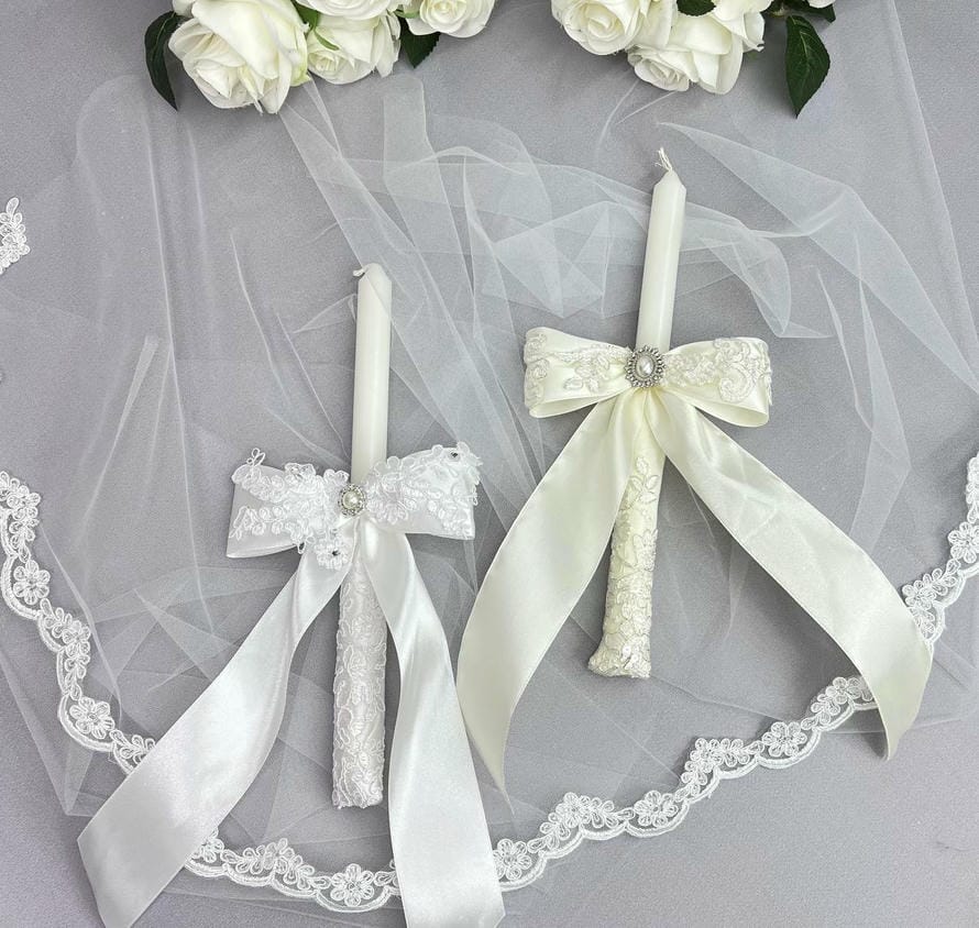 Свечи крестильные “Дуэт Нежности”