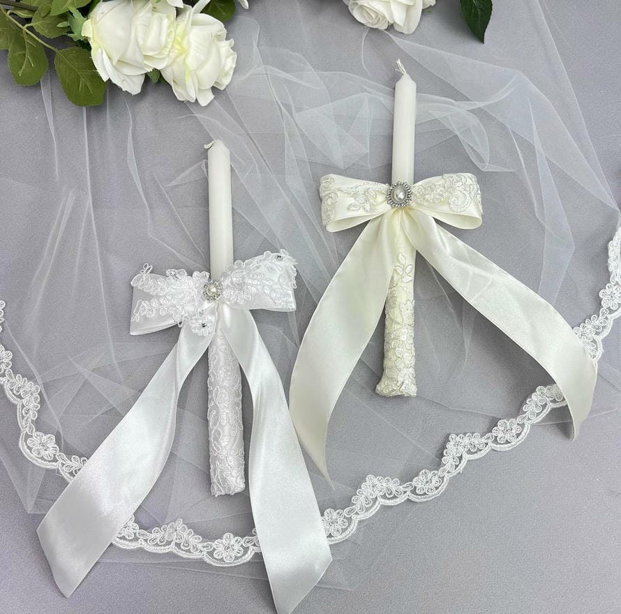 Свечи крестильные “Дуэт Нежности”