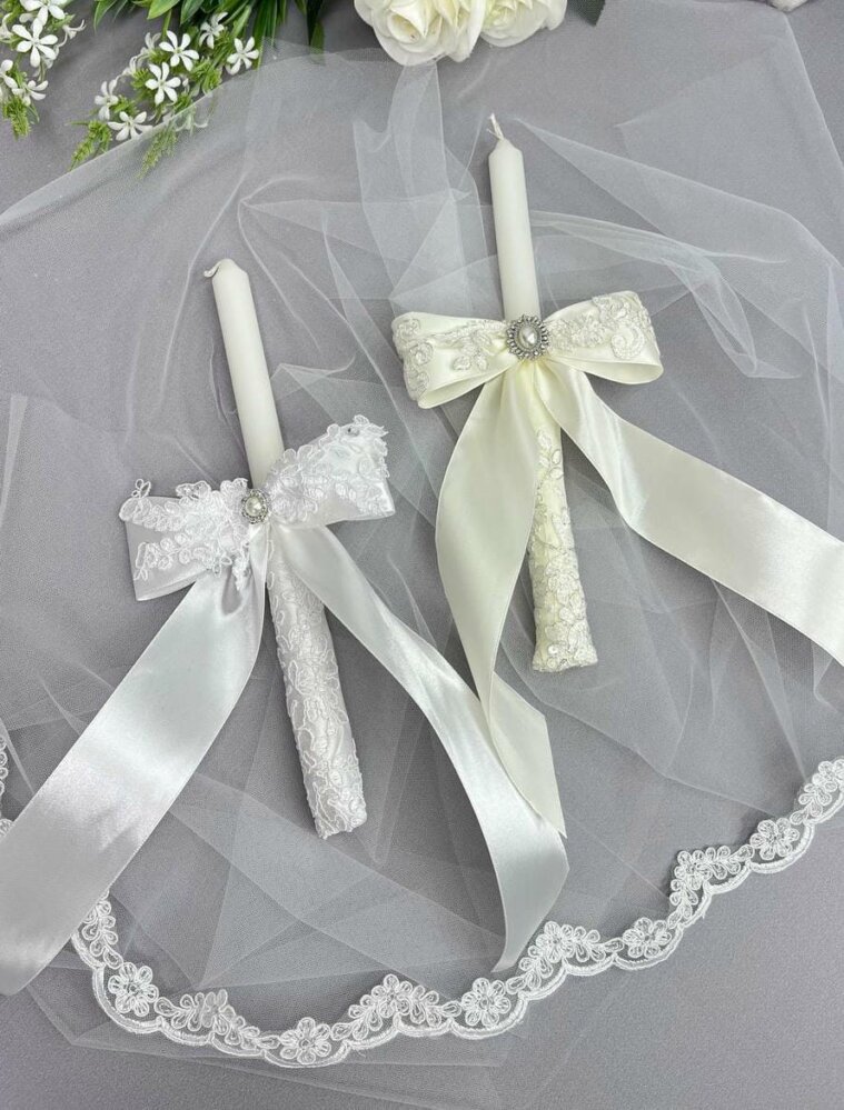 Свечи крестильные "Дуэт Нежности"