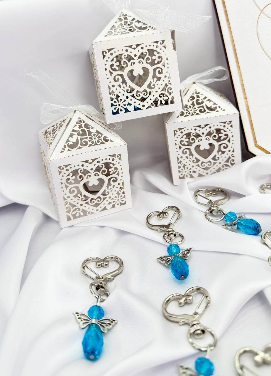 Брелоки-обереги “Ангел Хранитель” у подарунок гостям на хрестини