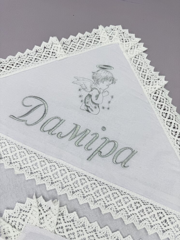 Набор для Крещения “Сатиновый Ангел”