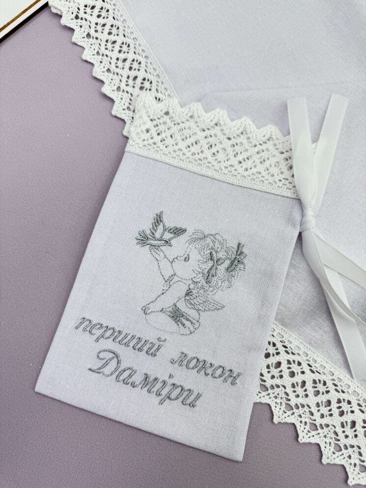 Набор для Крещения “Сатиновый Ангел”