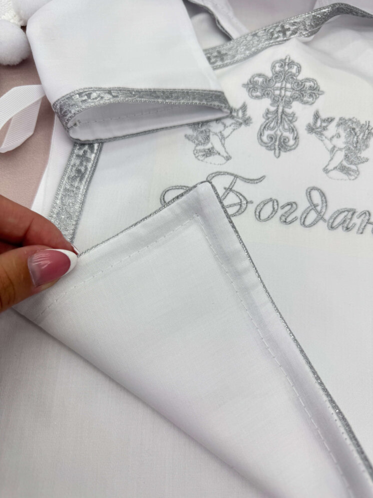 Набор для Крещения “Серебряный Ангел”