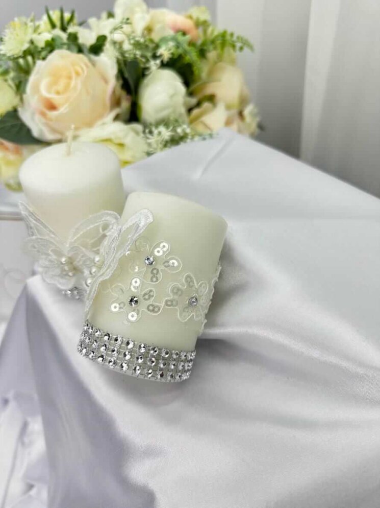 Свечи для Крещения “Хрустальная Бабочка”