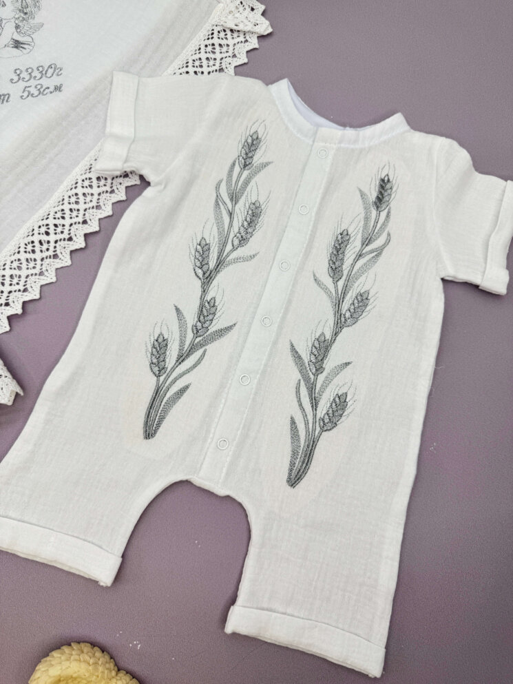 Набор для Крещения “Муслиновый Талисман”