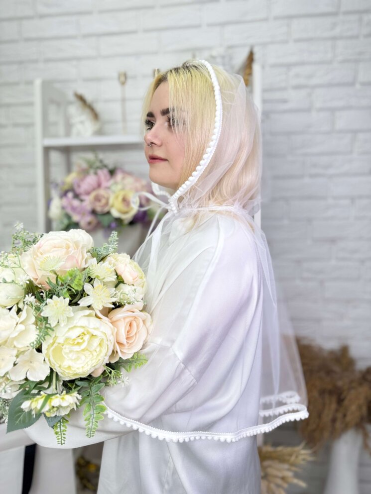 Палантин для Крестной Мамы “Ангельский Покров”