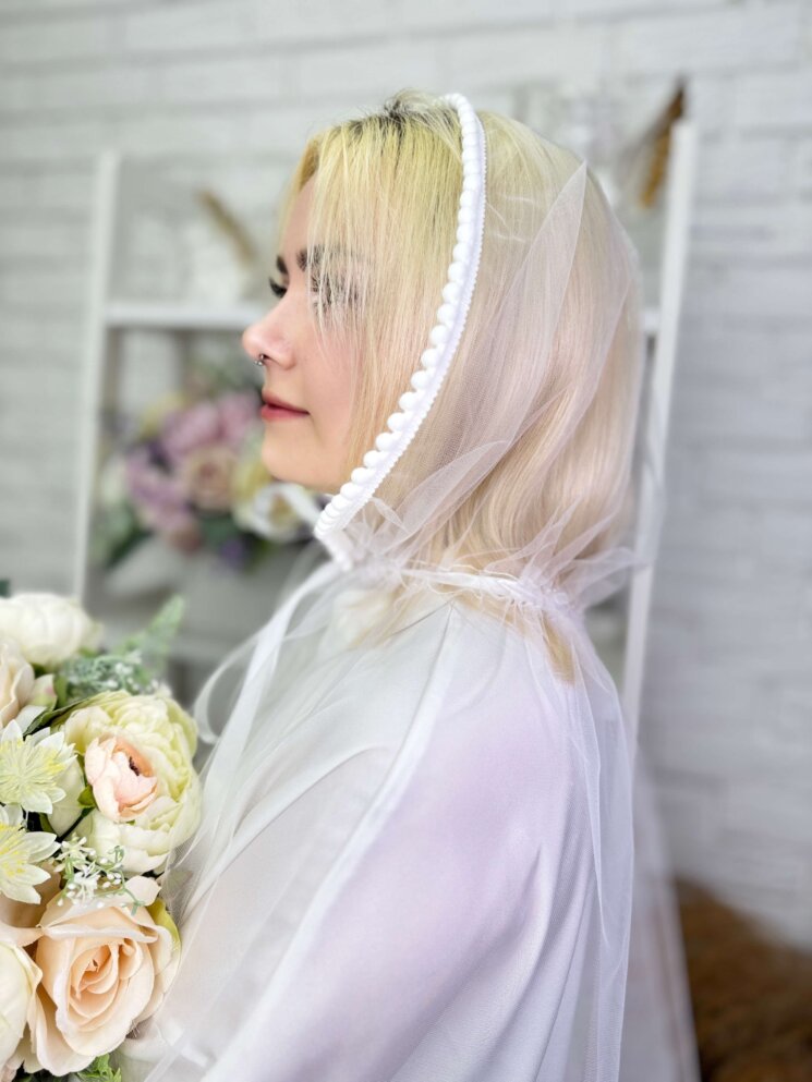 Палантин для Крестной Мамы “Ангельский Покров”