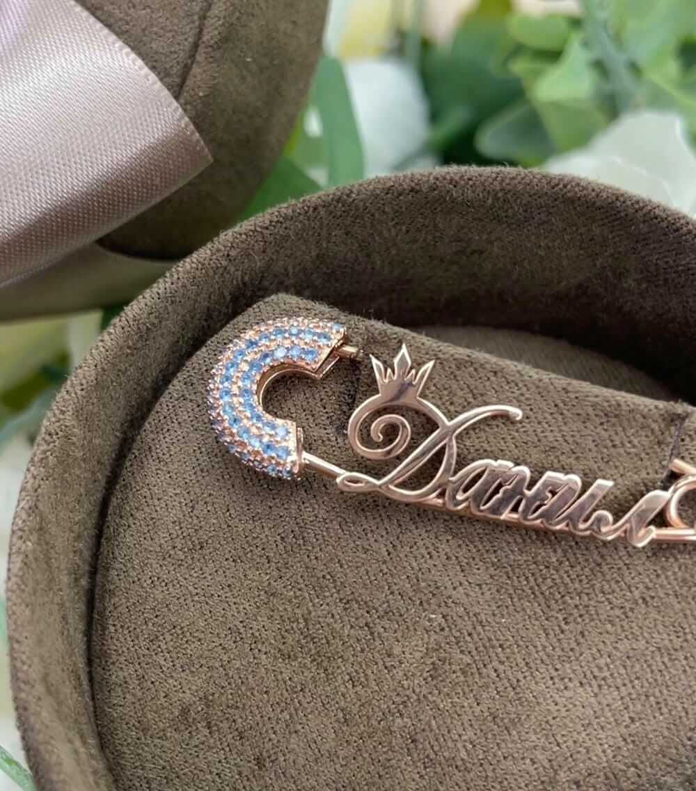 Срібна булавка “Королівський Захист”, 925 проба