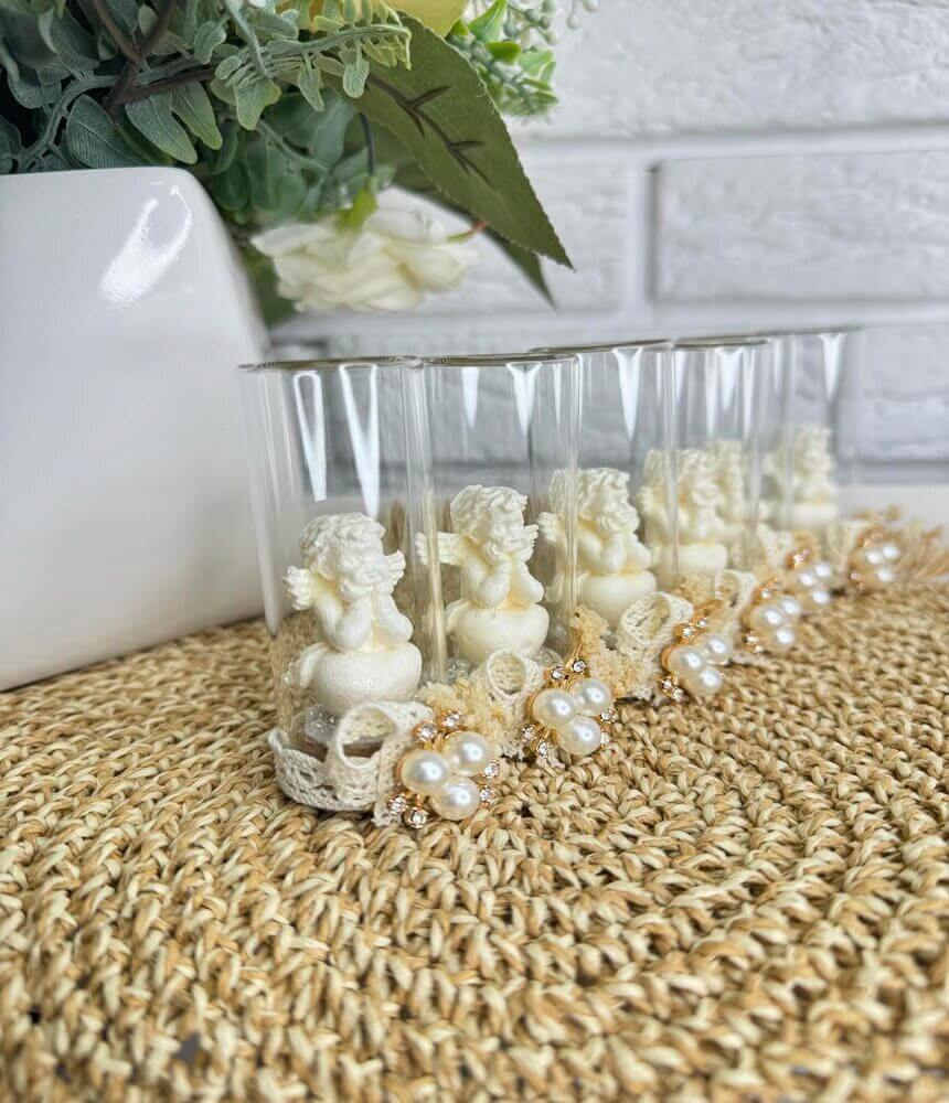 Стеклянный таросик “Angel’s Pearl” — изысканный подарок гостям на крестины