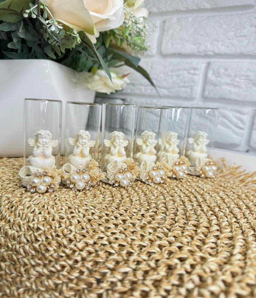 Стеклянный таросик “Angel’s Pearl” — изысканный подарок гостям на крестины