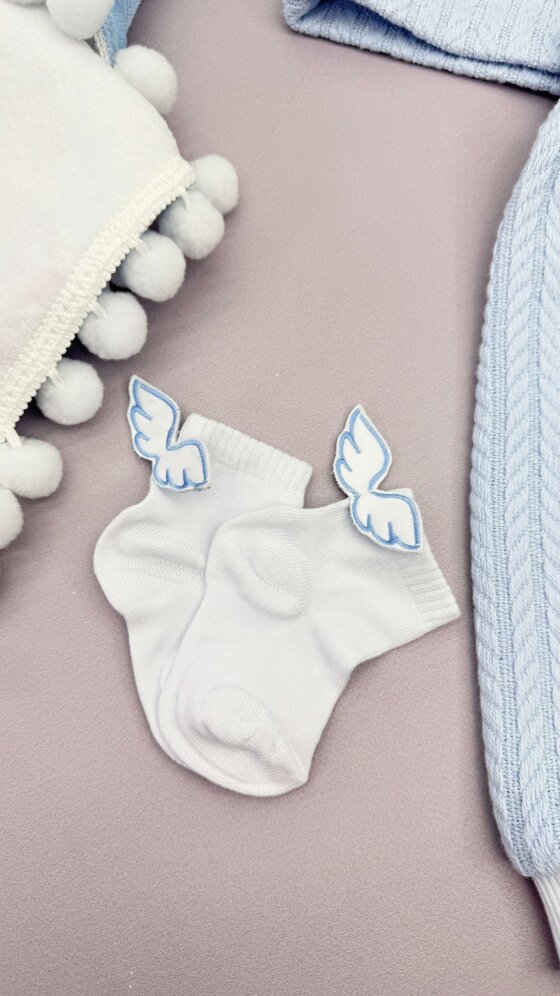 Утеплений Набір для Хрещення “Блакитна Хмаринка”