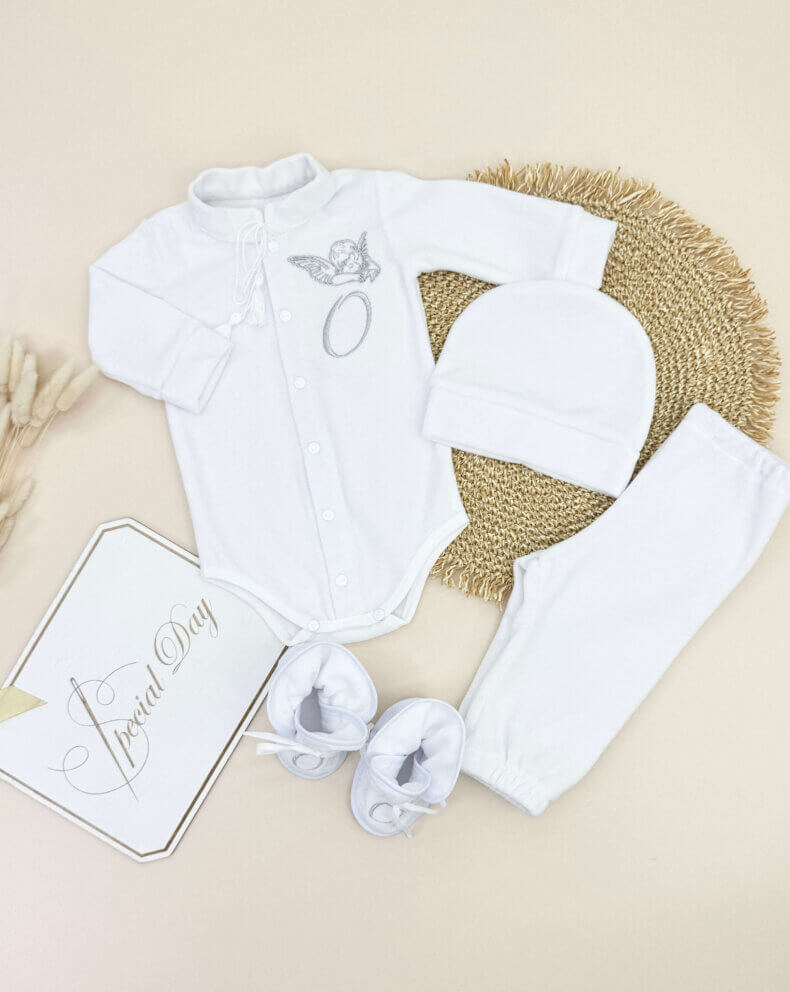 Набір для Хрещення «Срібний Тріумф»