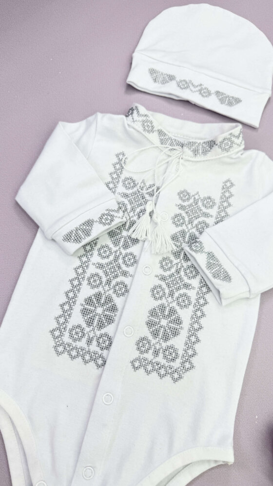 Крестильный набор-вышиванка «Серебряный Оберег»