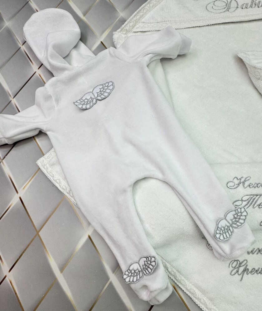 Набор для крещения «Серебряный Ангел»