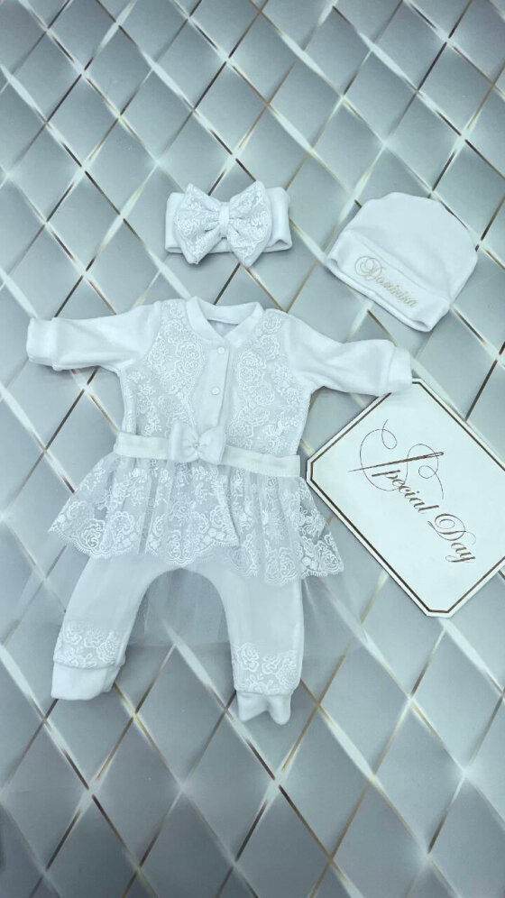 Набір для дівчинки «Біла Орхідея»