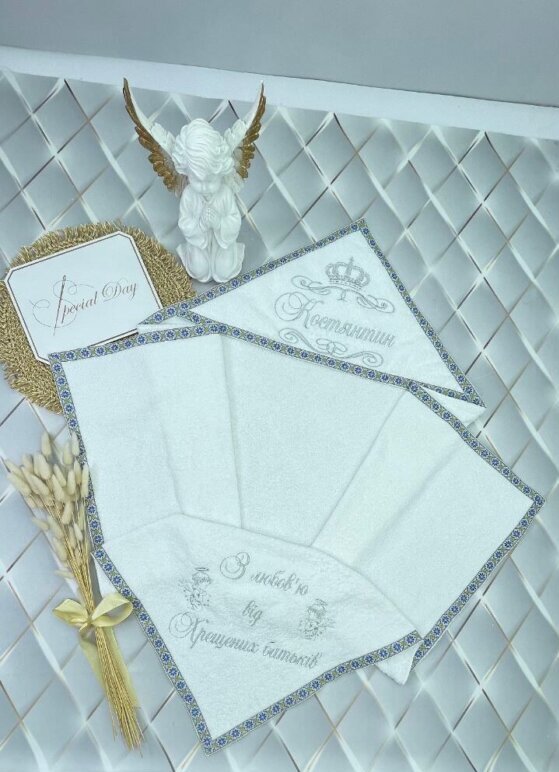 Крыжма-Полотенце «Серебряный Оберег»