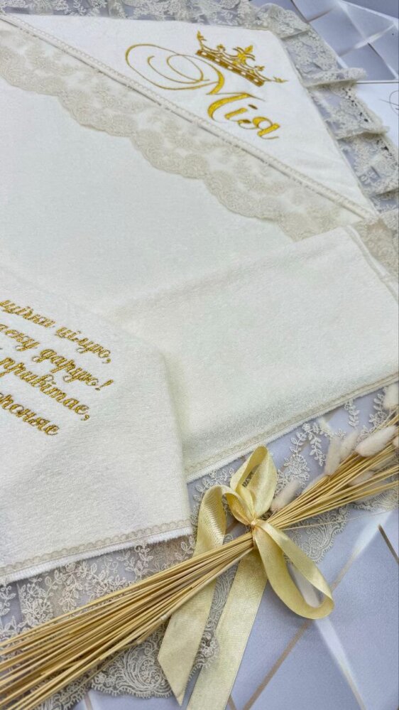 Именная крыжма «Королевский Айвори»