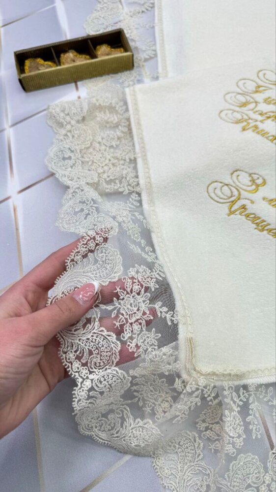 Именная крыжма «Королевский Айвори»